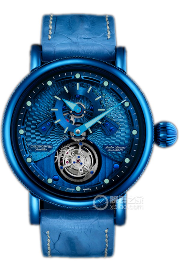 瑞宝TOURBILLON系列CH-3126-BLBL腕表 